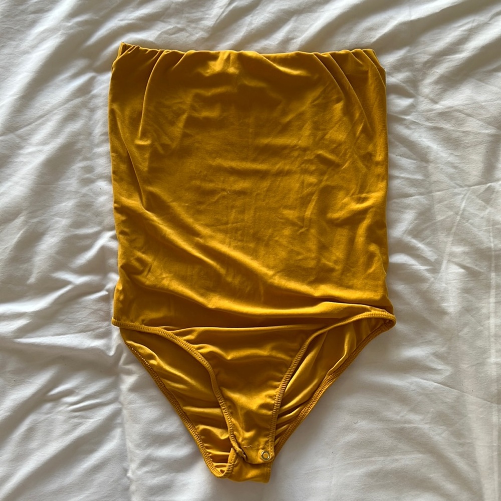 Yellow Bodysuit